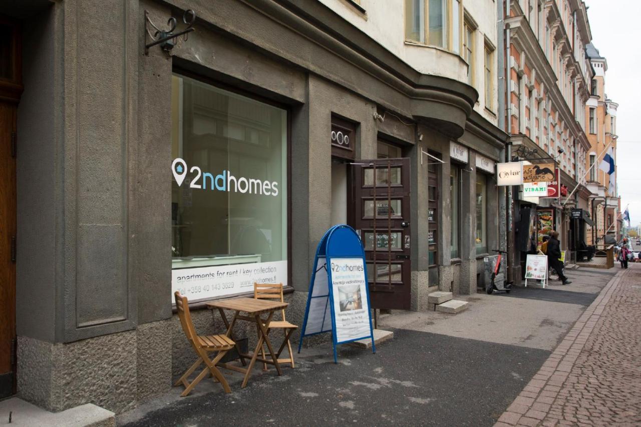 2Ndhomes City Center 2Br Apartment With Balcony And Sauna By Kaisaniemi Park Helsingfors Exteriör bild